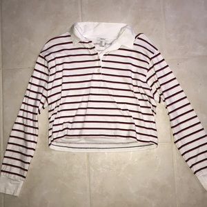 Forever 21 cropped long sleeve